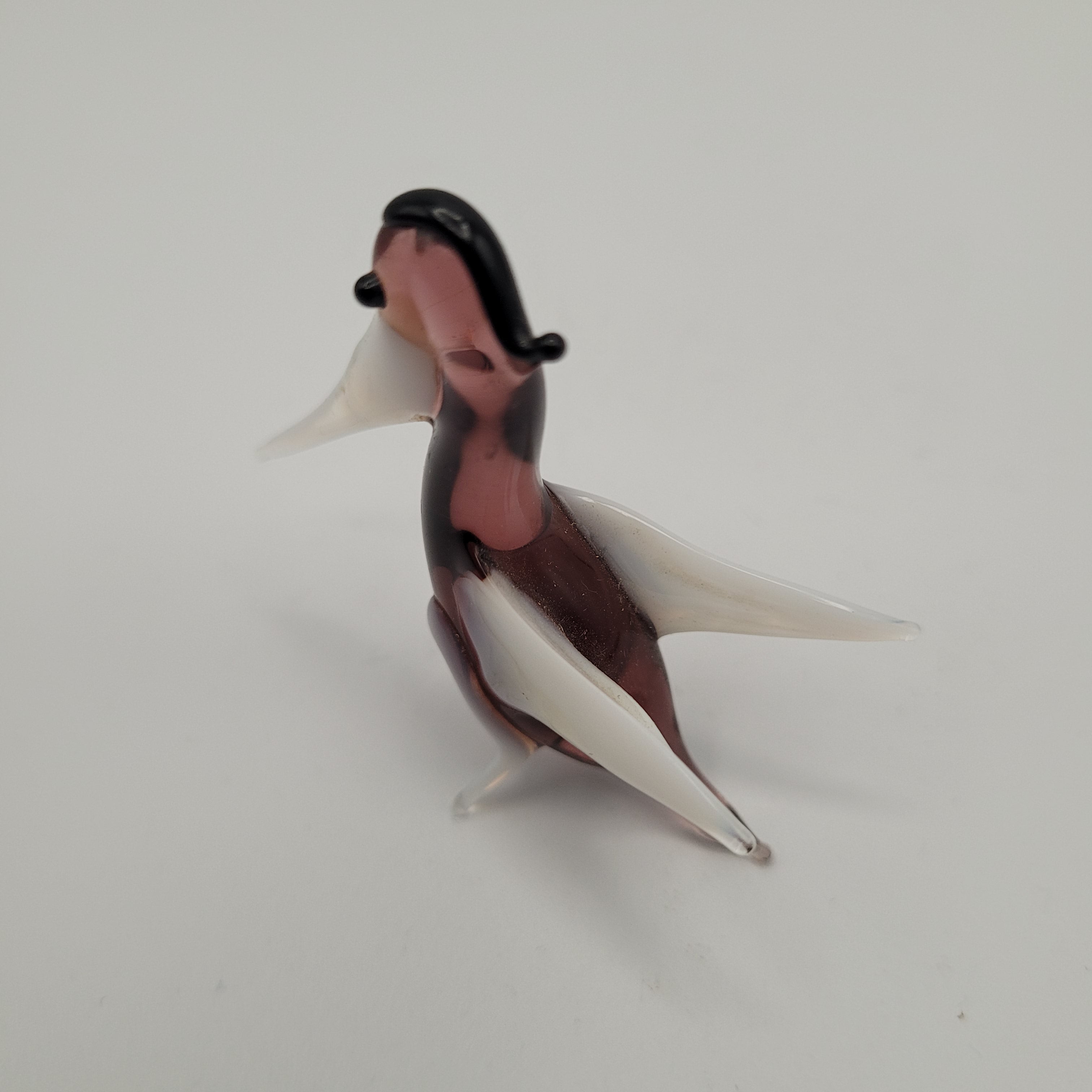 Miniature Murano Pelican. Attributed.