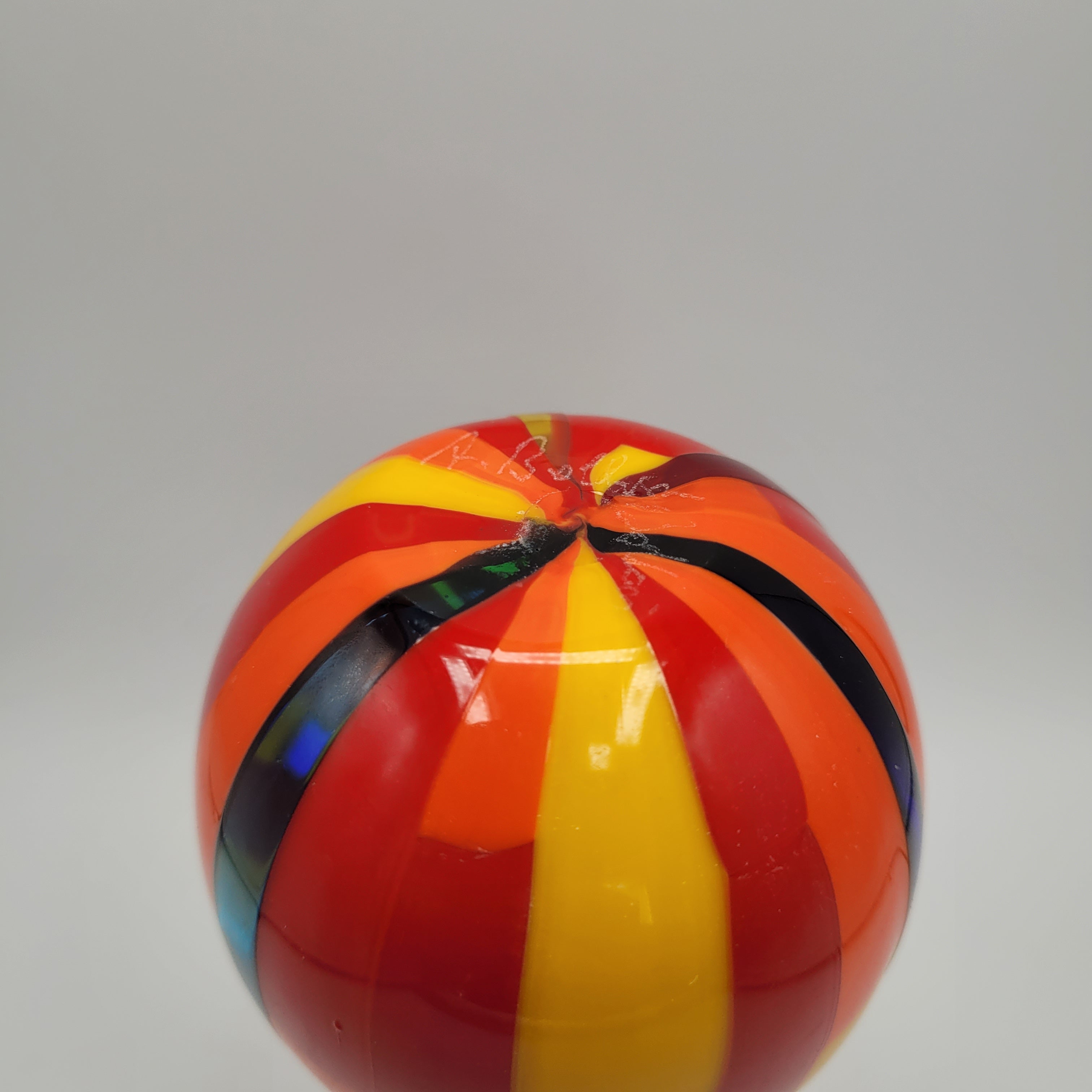 Glorious Murano Pezzato Baluster Vase. Signed, labelled w/COA.