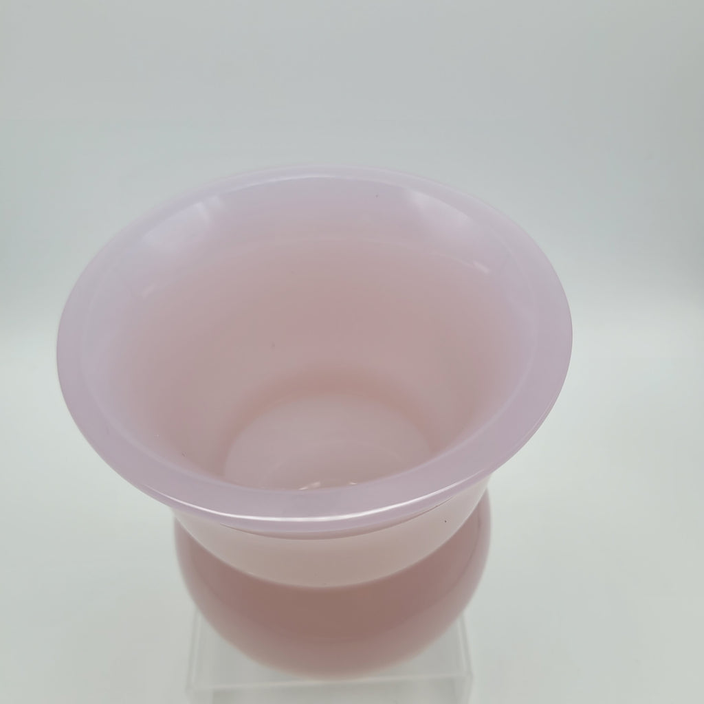 Cenedese Murano Alexandrite Glass Vase — Mid-Century Italian Art Glass, Museum Condition. Signed.