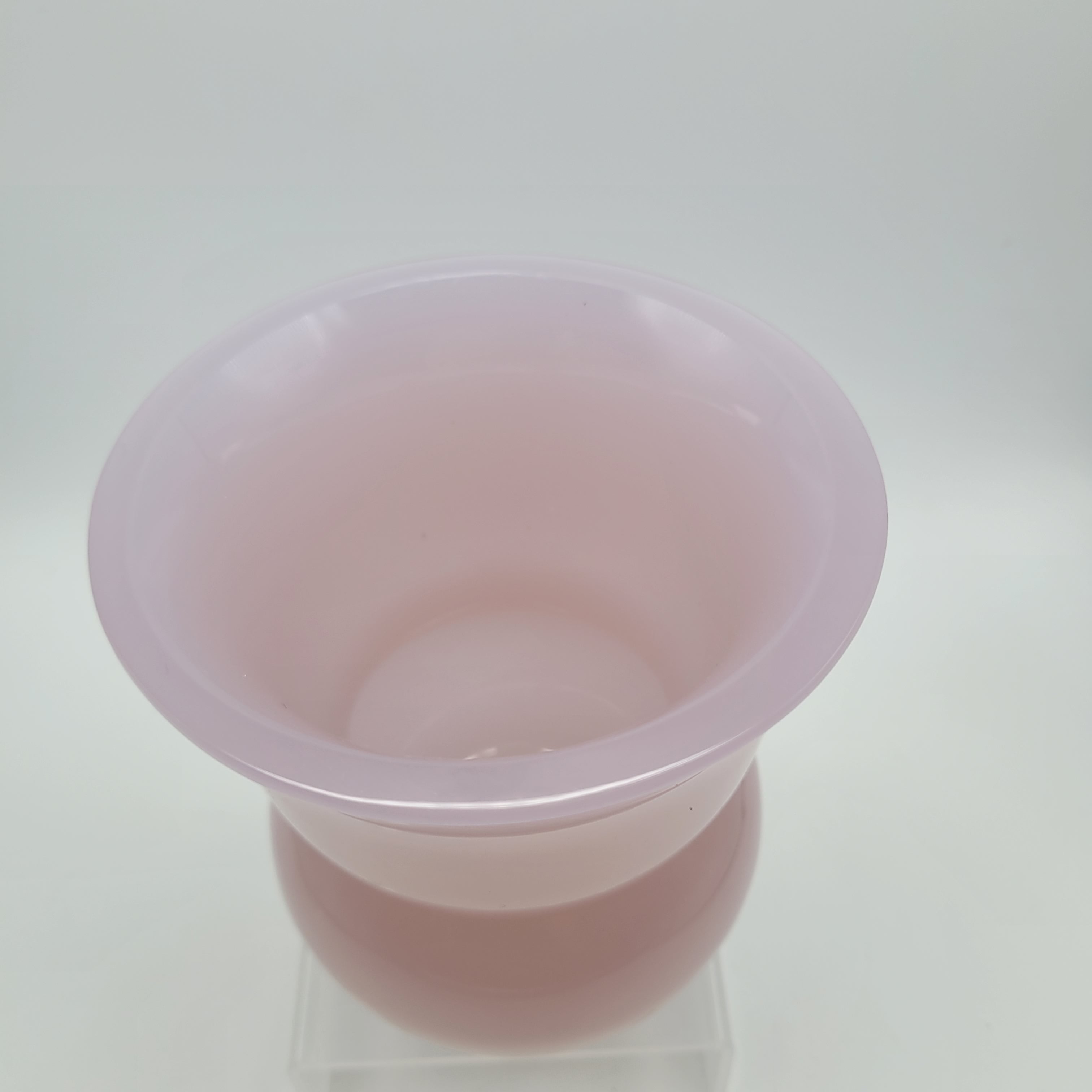 Cenedese Murano Alexandrite Glass Vase — Mid-Century Italian Art Glass, Museum Condition. Signed.