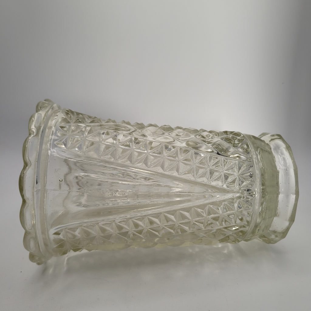 Victorian Pressed Glass “CELERY” Vase — Sowerby, England c. 1885–1895