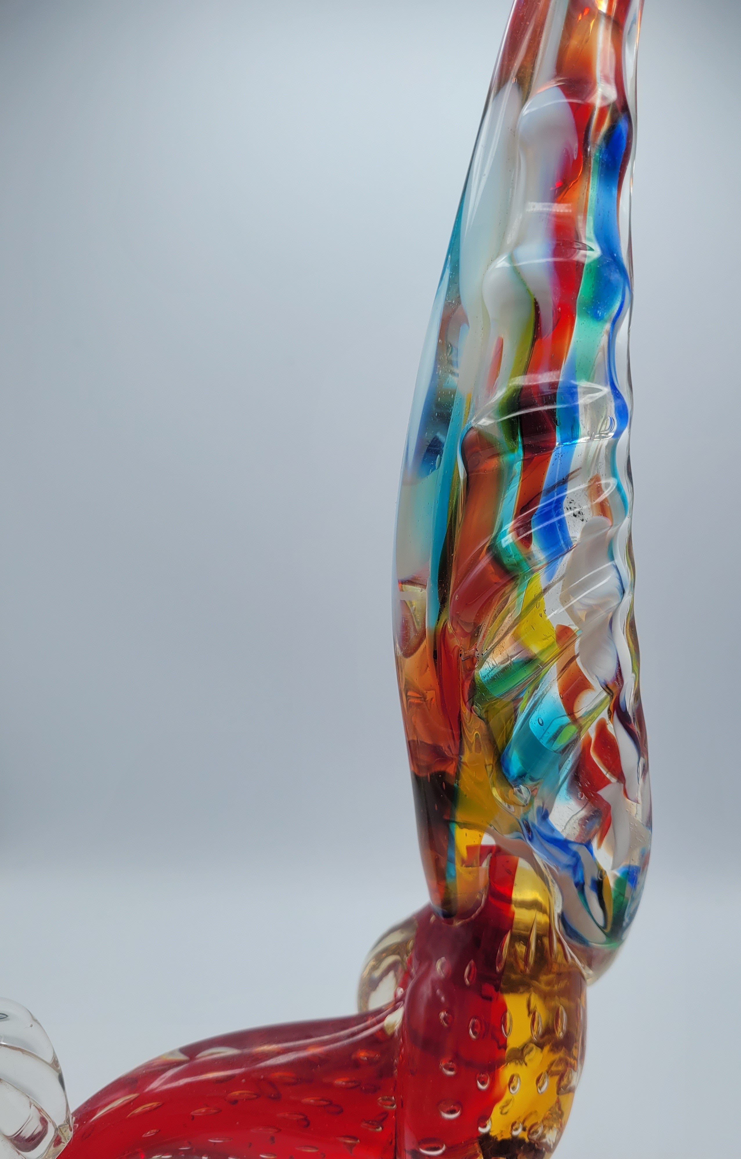 Murano Pheasant. Attributed to Archemede Seguso. 1950s