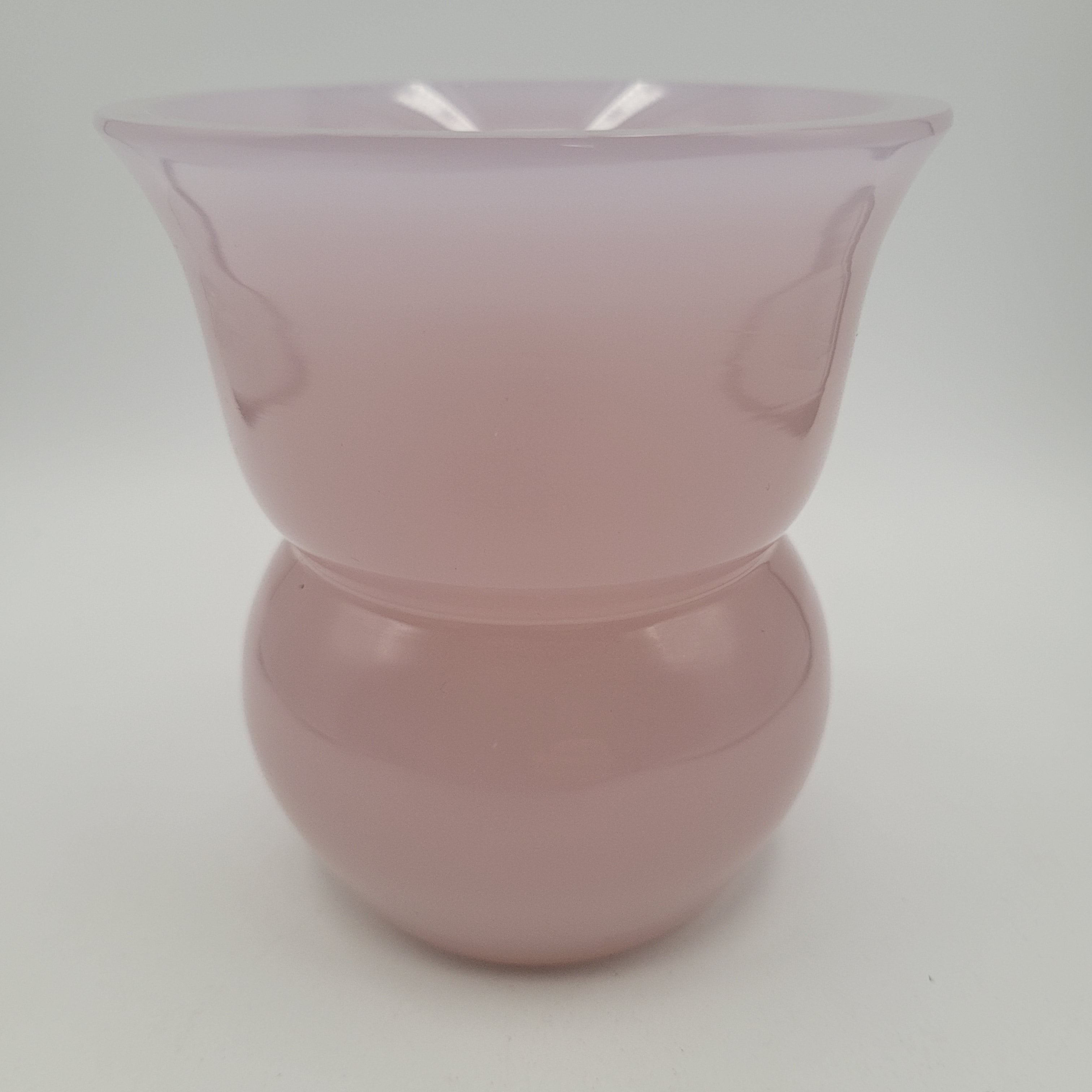 Cenedese Murano Alexandrite Glass Vase — Mid-Century Italian Art Glass, Museum Condition. Signed.