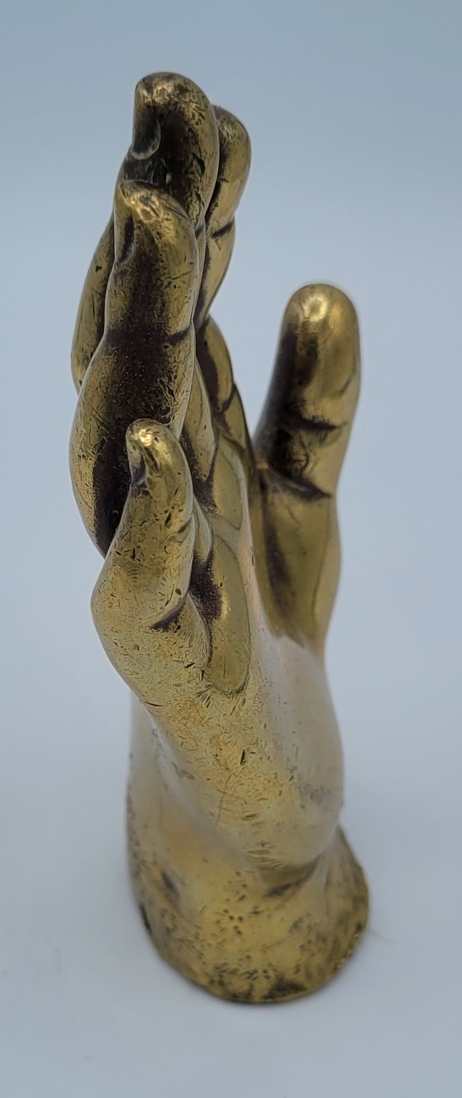 Victorian memorial casting of a child's hand