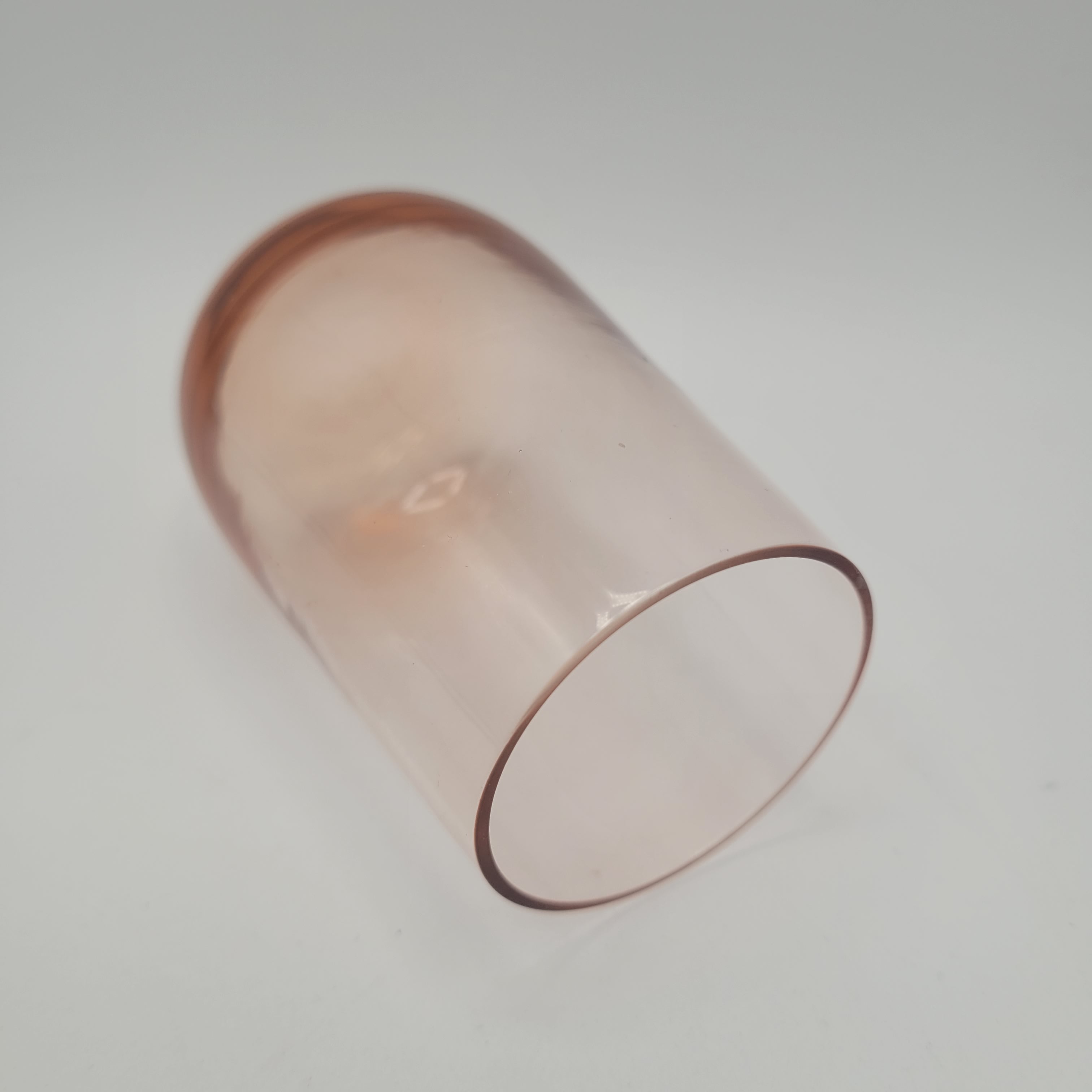 Little Orangey beaker or Posy Vase. Scandinavian MCM C.1960S - 70S🌻