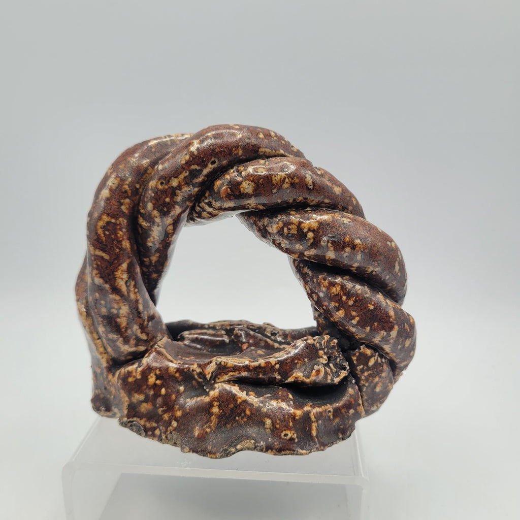 Late 17th-Century Salt-Glaze Tester Ring / Trial Piece
Possibly English (Fulham) or German (Rhenish Westerwald), circa 1650 – 1700