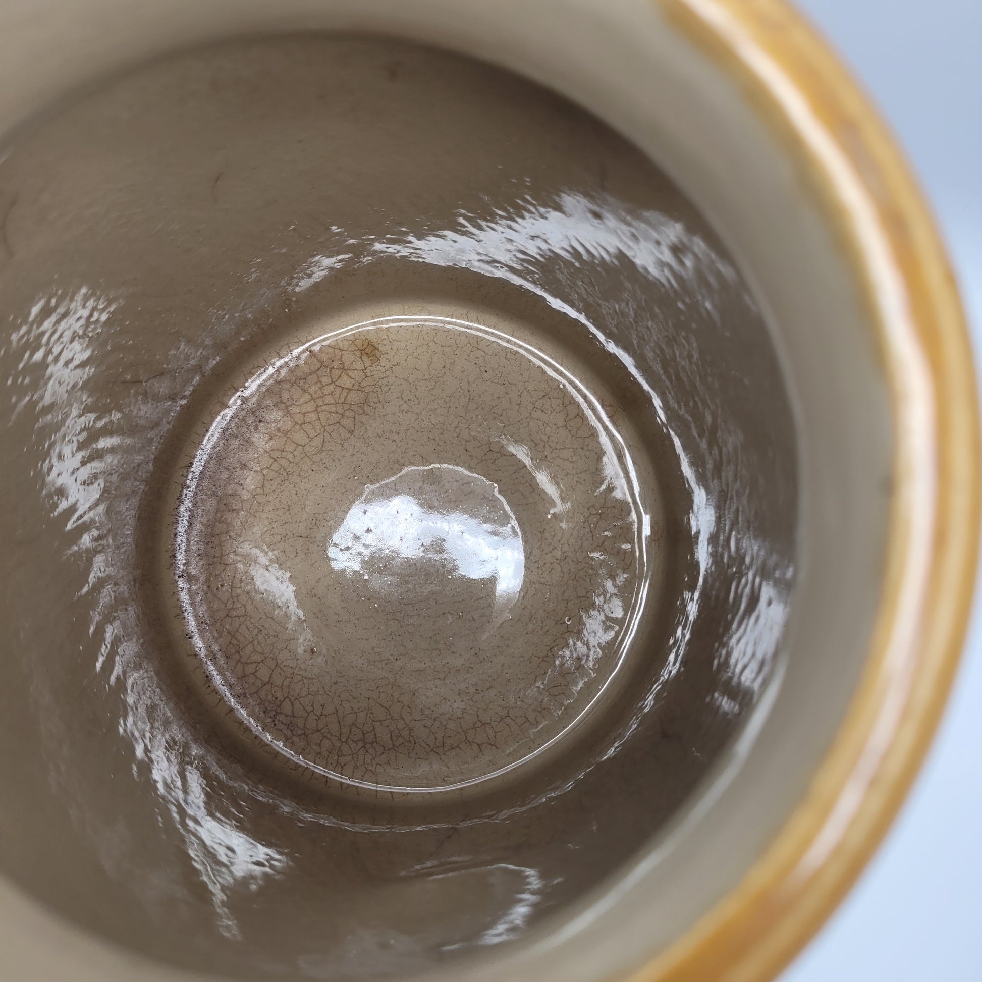 Victorian stoneware utensils pot...yum