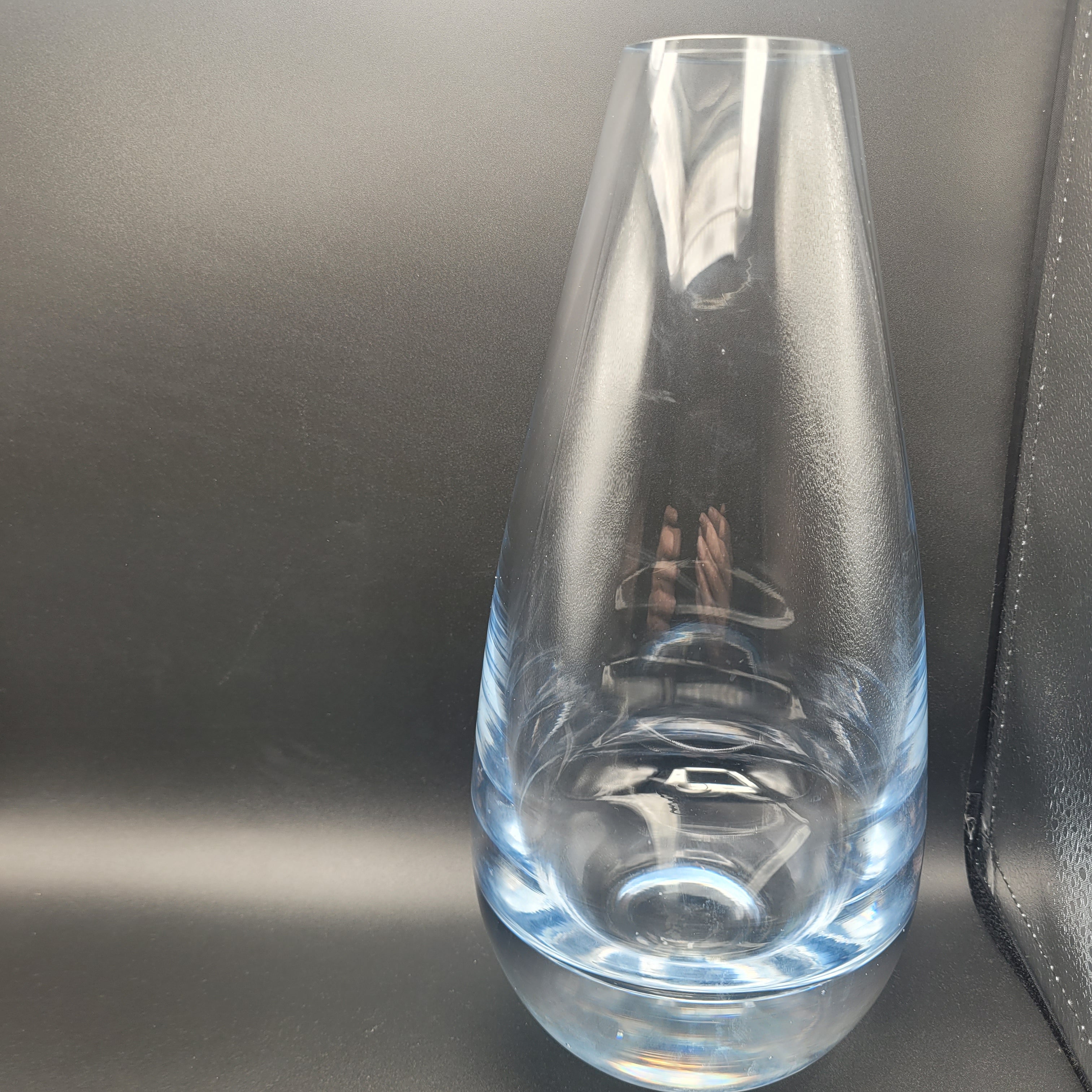 Tall Conical Vase, Attributed to Per Lütken for Holmegaard, Denmark, c.1960s 🇩🇰