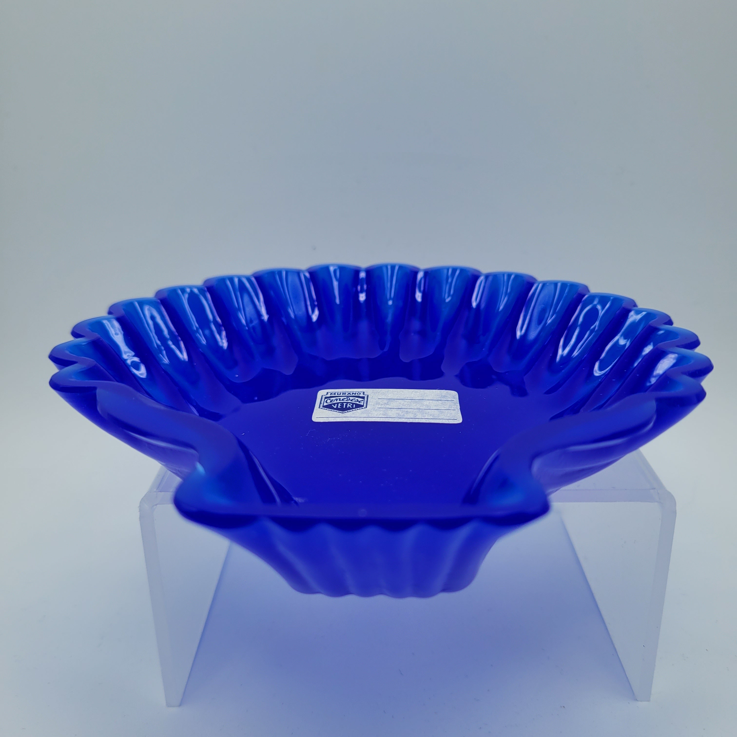 Murano Cenedese Scallop Shell trinket dish...Superb...