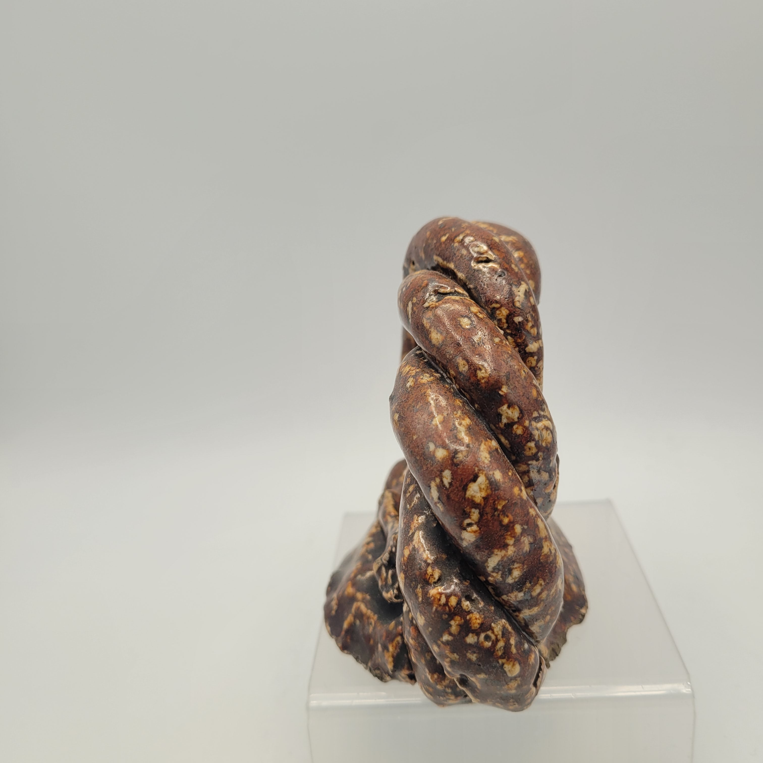 Late 17th-Century Salt-Glaze Tester Ring / Trial Piece
Possibly English (Fulham) or German (Rhenish Westerwald), circa 1650 – 1700