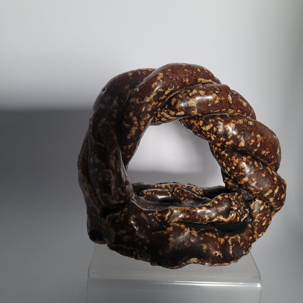 Late 17th-Century Salt-Glaze Tester Ring / Trial Piece
Possibly English (Fulham) or German (Rhenish Westerwald), circa 1650 – 1700