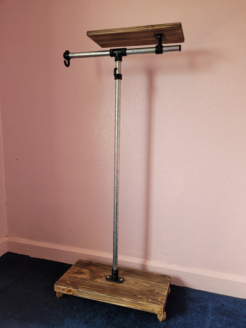 Industrial style clothes Rail