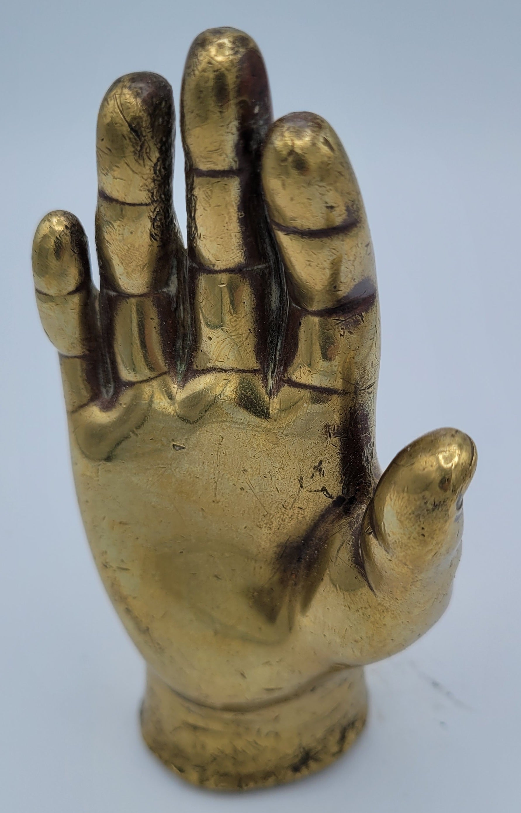 Victorian memorial casting of a child's hand