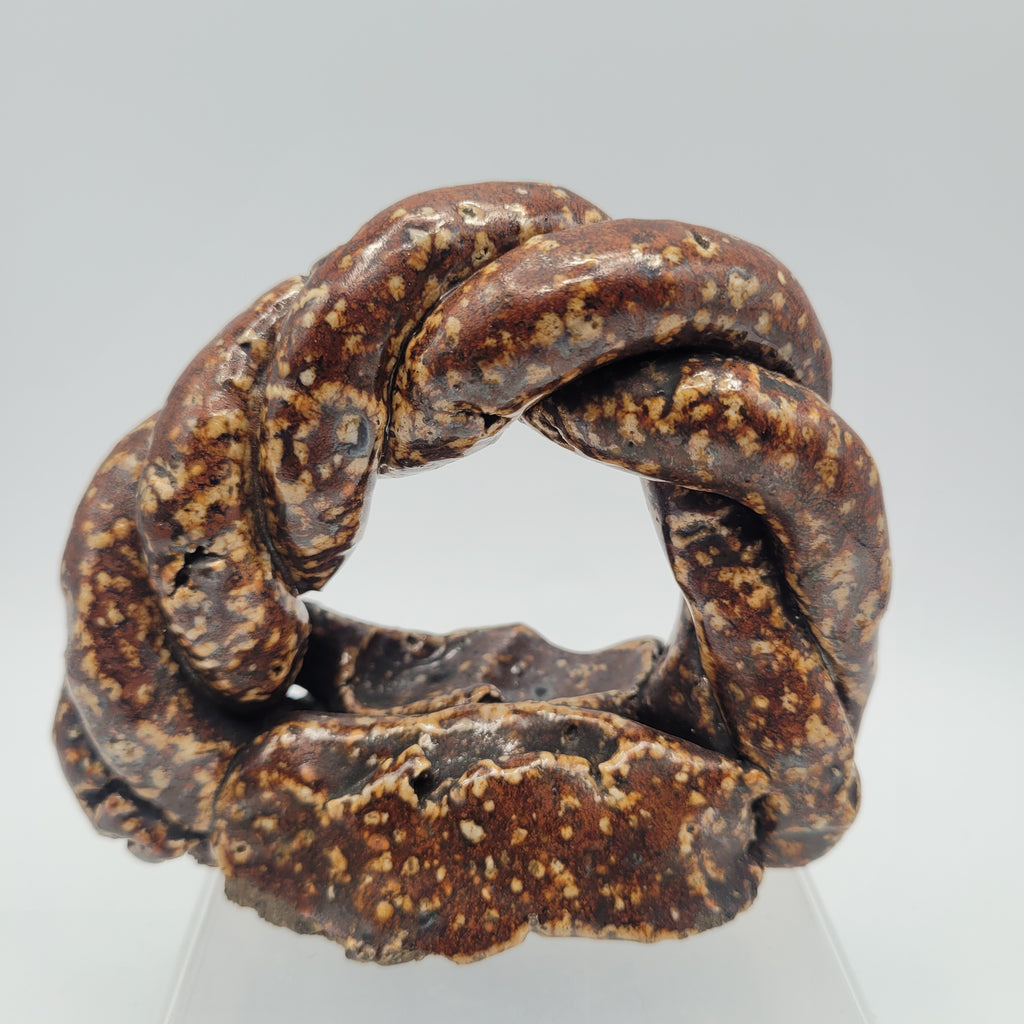 Late 17th-Century Salt-Glaze Tester Ring / Trial Piece
Possibly English (Fulham) or German (Rhenish Westerwald), circa 1650 – 1700