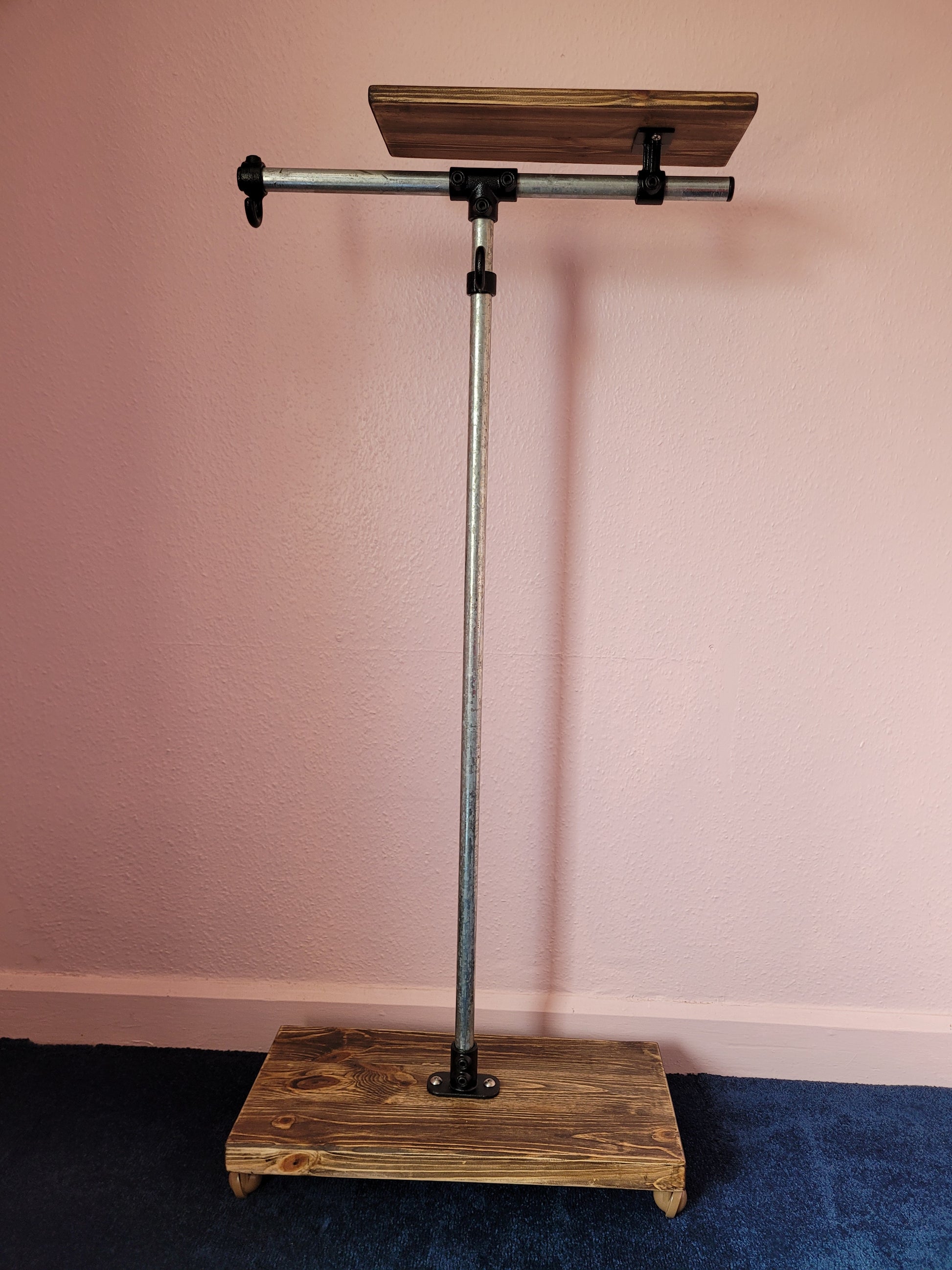Industrial style clothes Rail