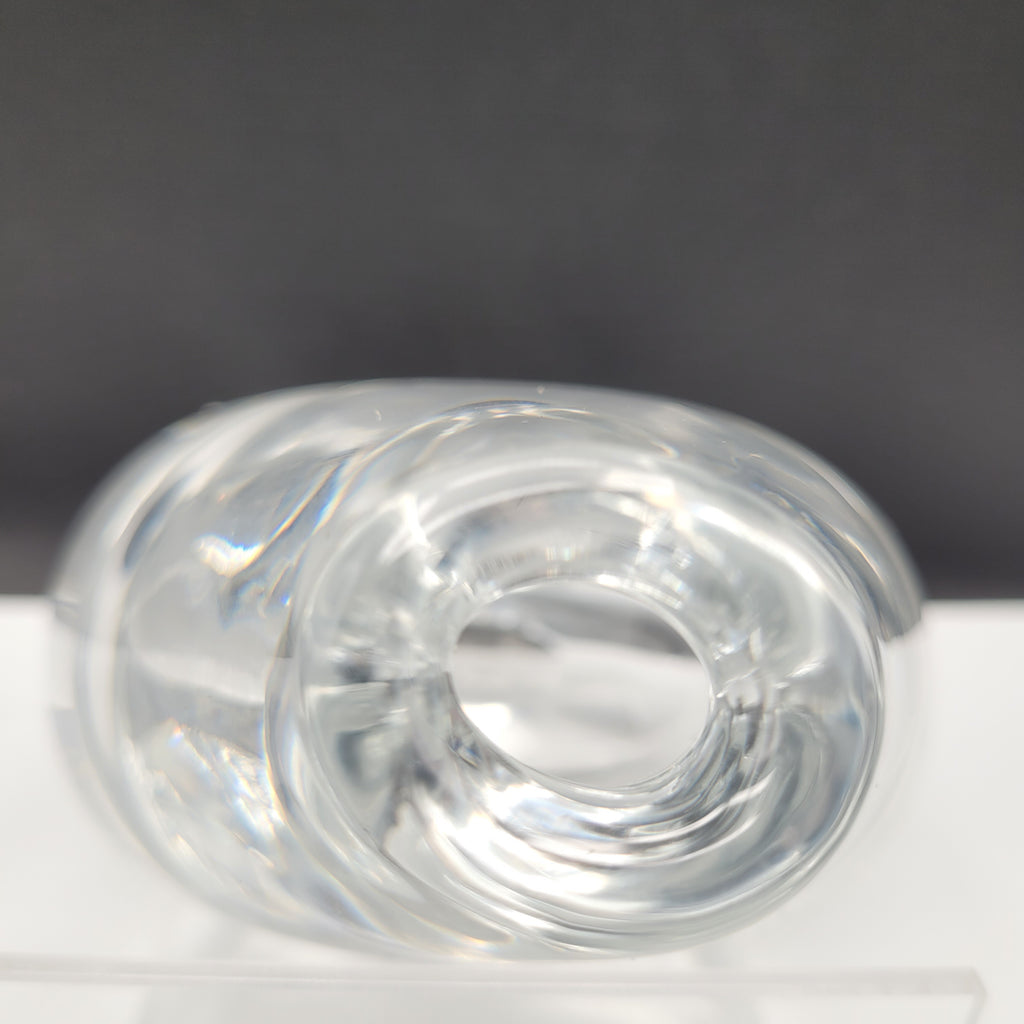 Orrefors Signed Sculptural Crystal — Sven Palmqvist (c.1955–1970)