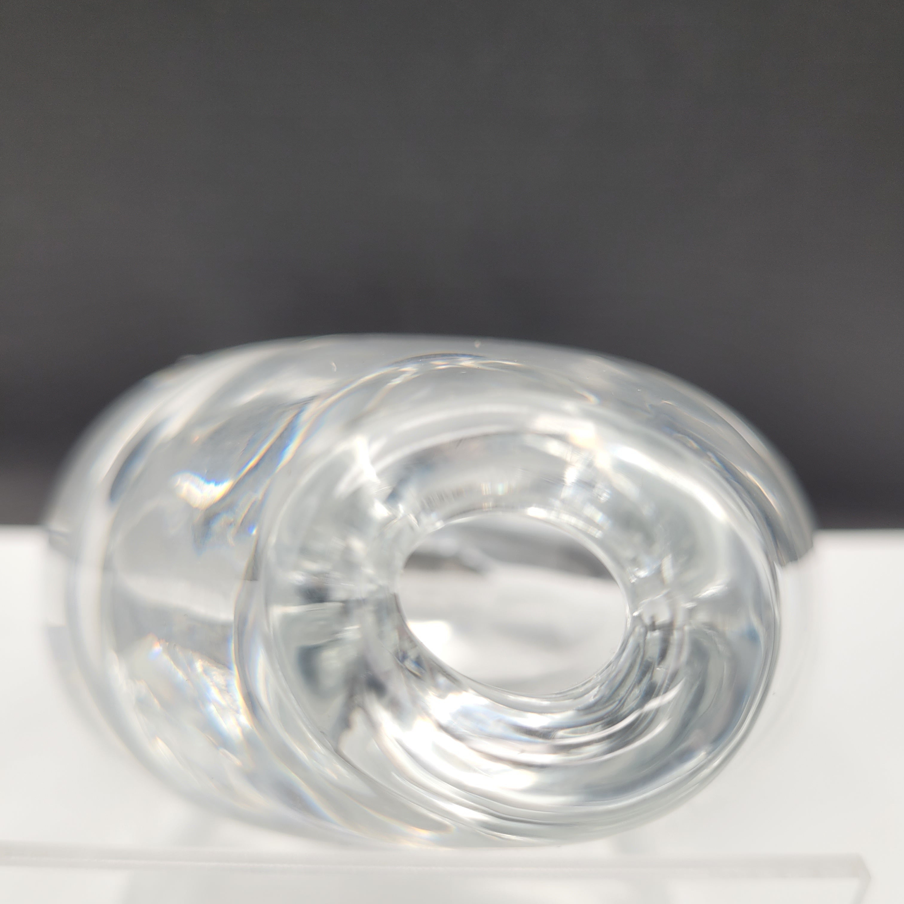 Orrefors Signed Sculptural Crystal — Sven Palmqvist (c.1955–1970)