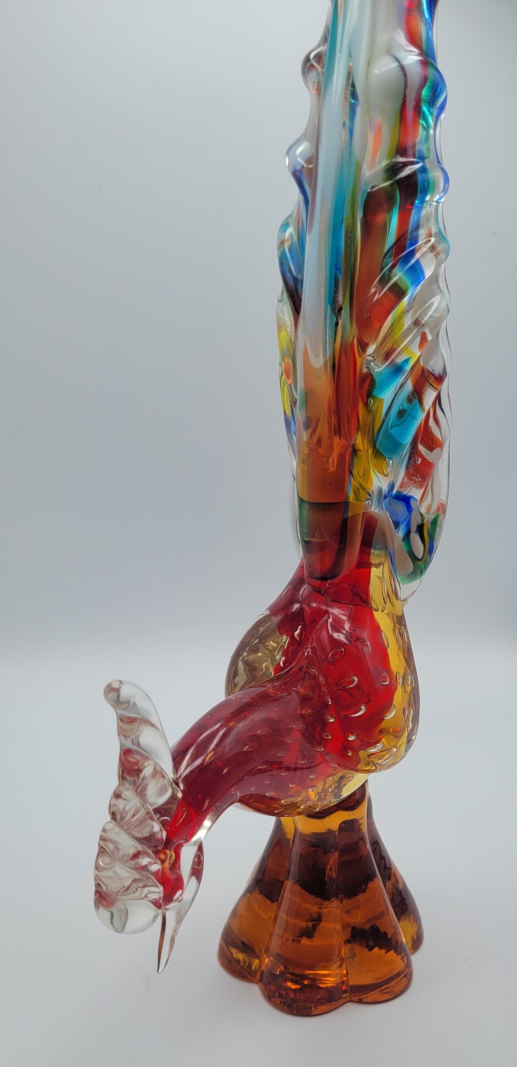 Murano Pheasant. Attributed to Archemede Seguso. 1950s