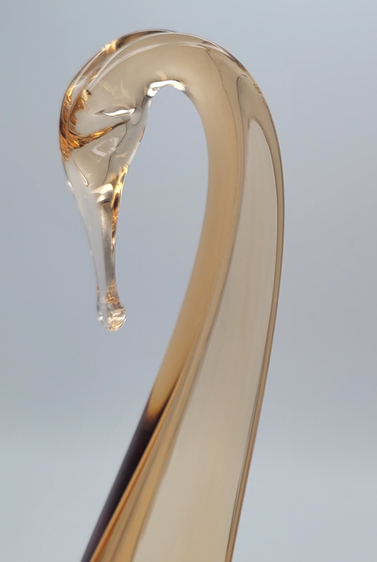 Whitefriars swan...Prototype ...27 cms tall.     Not for sale.