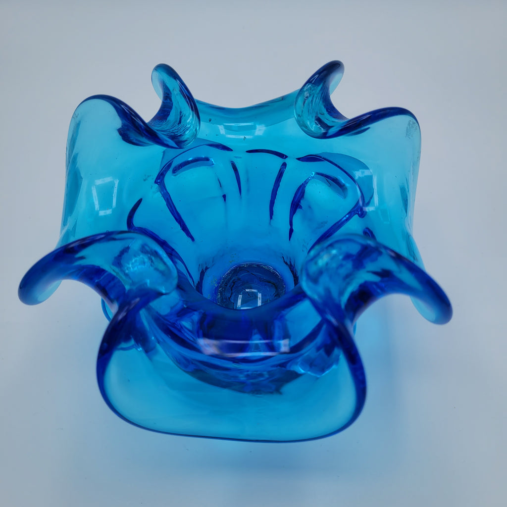 Murano School Fazzoletto/ Handkerchief Vase. Circa 1950s/60s unmarked.