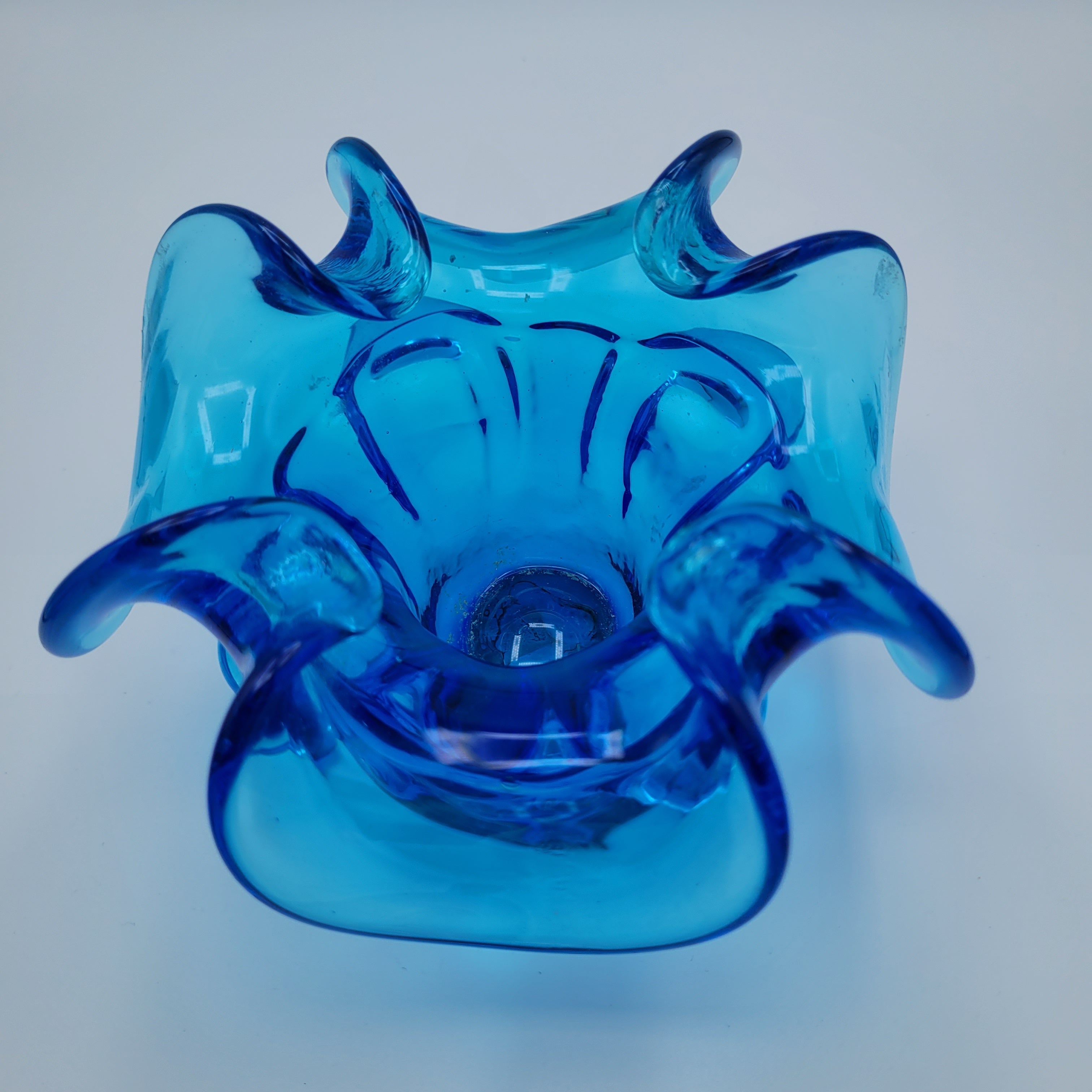 Murano School Fazzoletto/ Handkerchief Vase. Circa 1950s/60s unmarked.